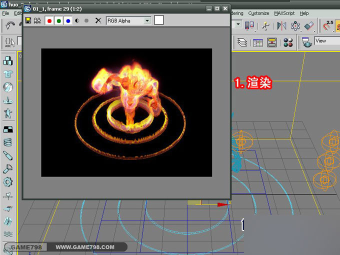 3dmax打造超酷的怪獸施法動畫 武林網 3dmax教程
