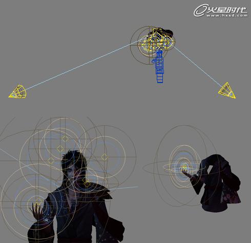3DSMAX渲染火焰法師 武林網 3DSMAX渲染教程