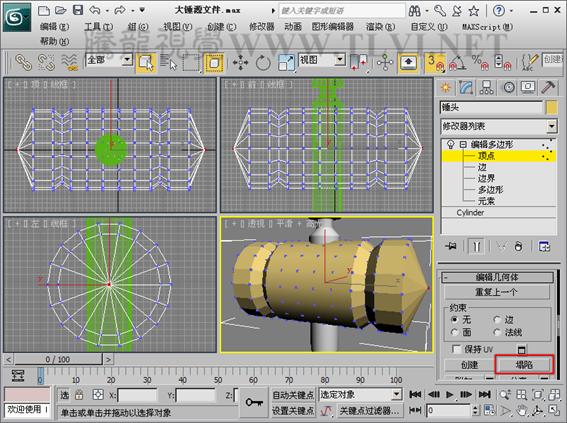 3DSMAX創建游戲道具模型 武林網 3DSMAX建模教程