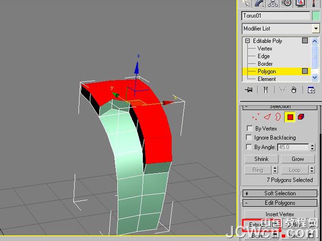 3ds MAX建模實例教程:制作汽車輪胎_jb51.com