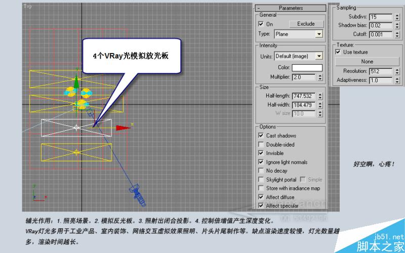 3DSMAX制作放置在汽車里的太陽花 武林網 3DSMAX建模教程