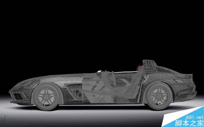 3DS MAX打造極品奔馳跑車 武林網 3DSMAX教程