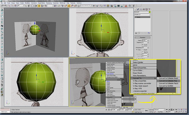 3DSMAX制作卡通印第安人角色 武林網 3DSMAX角色教程