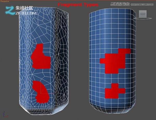 3Dmax制作超酷的子彈打碎玻璃效果圖,