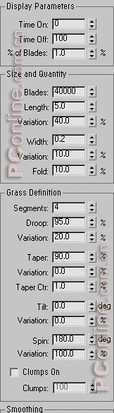 3ds max制作真實的草地 武林網 3DSMAX入門教程