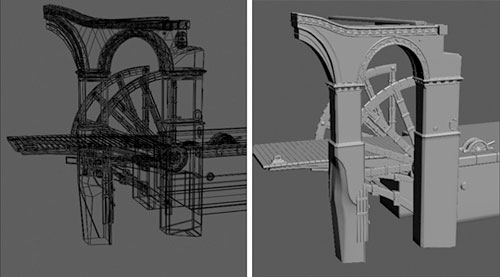 3DSMAX制作游戲場景《世界之橋》 武林網 3DSMAX材質貼圖教程07.jpg