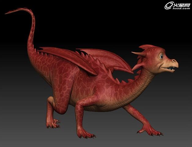 3DSMAX制作可愛卡通小龍角色 武林網 3DSMAX角色教程
