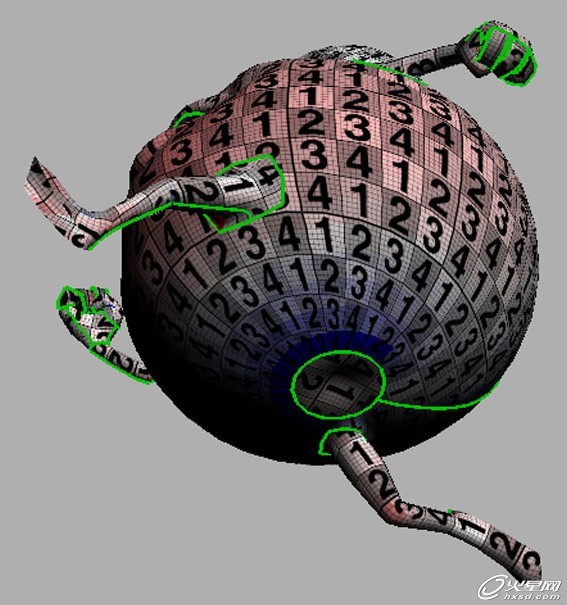 3DSMAX制作梨女士角色教程 武林網 3DSMAX角色教程