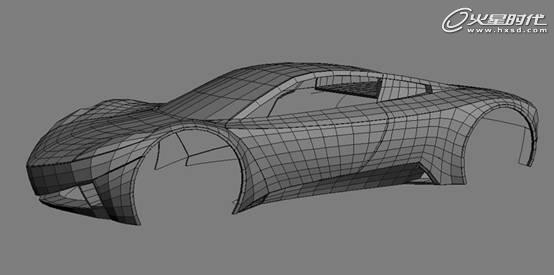 3DSMAX制作Tension GT跑車與游戲導入 武林網 3DSMAX建模教程