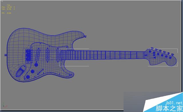 3DSMAX打造超逼真吉他 武林網 3DSMAX教程