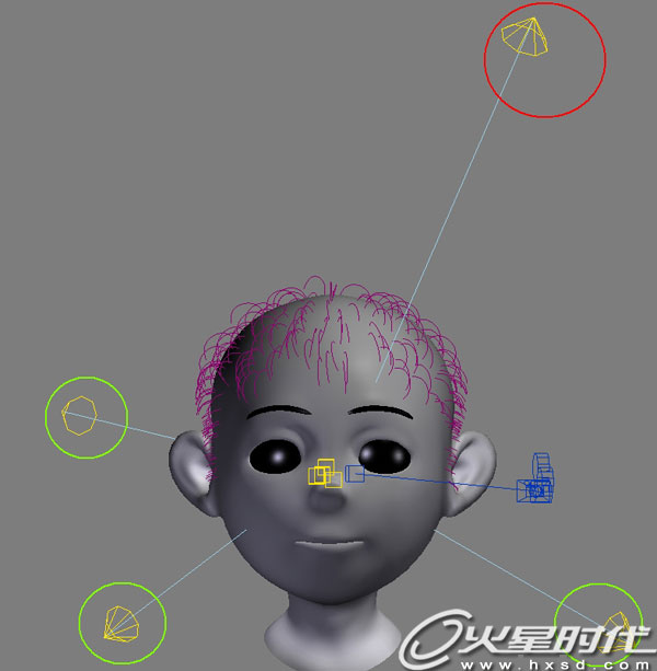 3DSMAX毛發插件Hairtrix制作人物頭發教程 武林網 3DSMAX材質教程