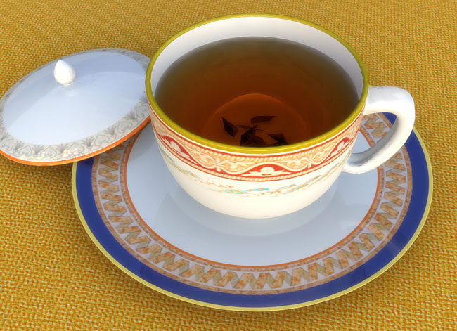 3DS Max教程：茶杯（旋轉＋多邊形建模） 武林網 3DSMAX建模教程