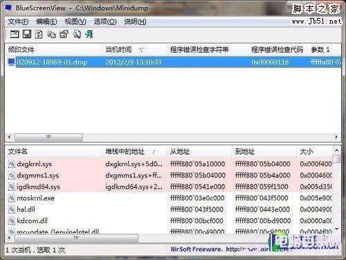 關鍵時刻藍屏 由硬件引發的錯誤分析 