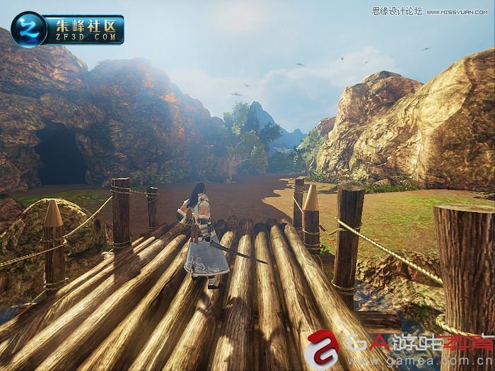  3DMAX制作仙靈島動漫場景過程賞析,