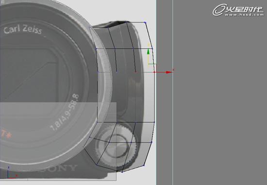 3DSMAX打造SONY攝像機模型 武林網 3DSMAX建模教程
