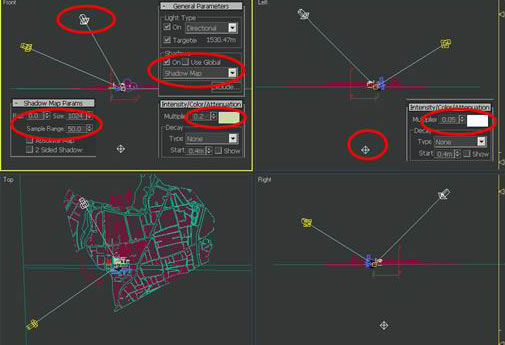 3DSMAX制作室外黃昏場景 武林網 3DSMAX室外教程