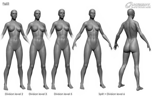 MAX打造次世代女機器人角色 武林網 3DSMAX建模教程