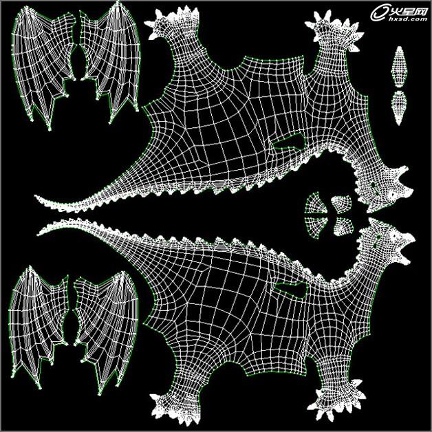 3DSMAX制作可愛卡通小龍角色 武林網 3DSMAX角色教程