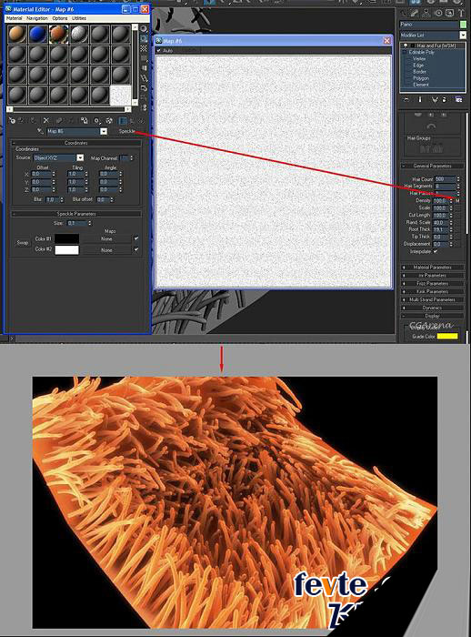 3dsmax毛發系統制作?？?武林網 max渲染教程