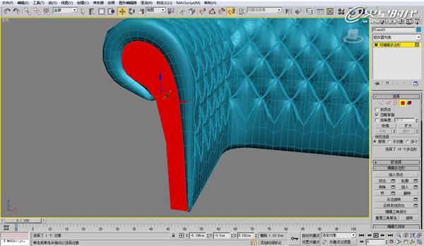 3DSMAX歐式沙發建模教程 武林網 3DSMAX建模教程