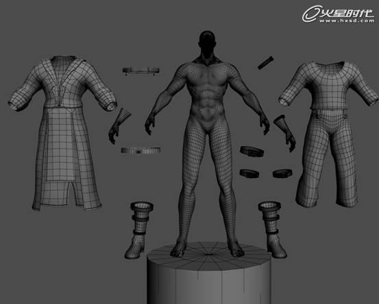 解析《鬼泣紅顏》次世代角色制作 武林網 3DSMAX建模教程