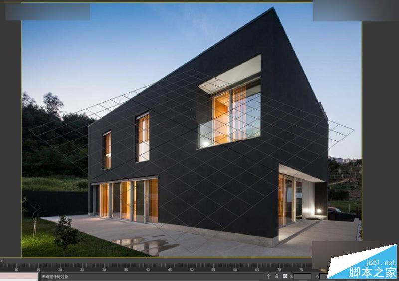 3DMAX巧用透視匹配給照片建模,PS教程,思緣教程網