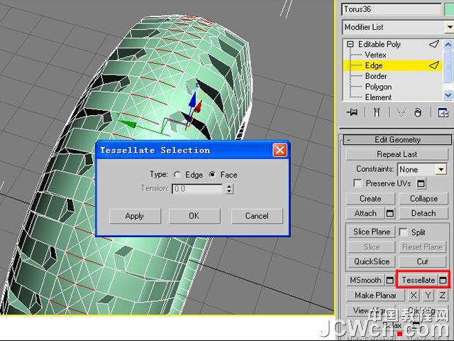 3ds MAX建模實例教程:制作汽車輪胎_jb51.com