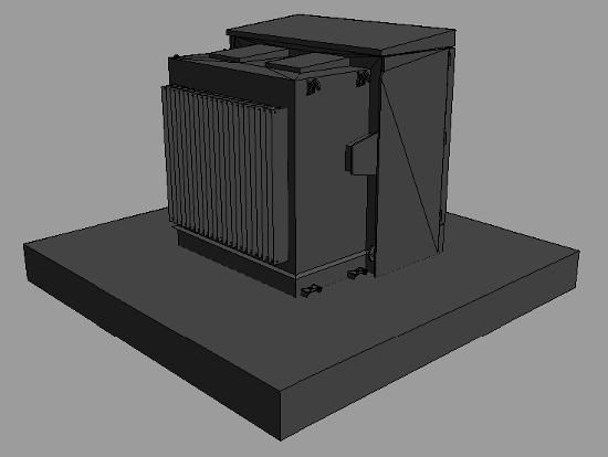 3DSMAX打造舊變電箱材質 武林網 3DSMAX材質貼圖教程