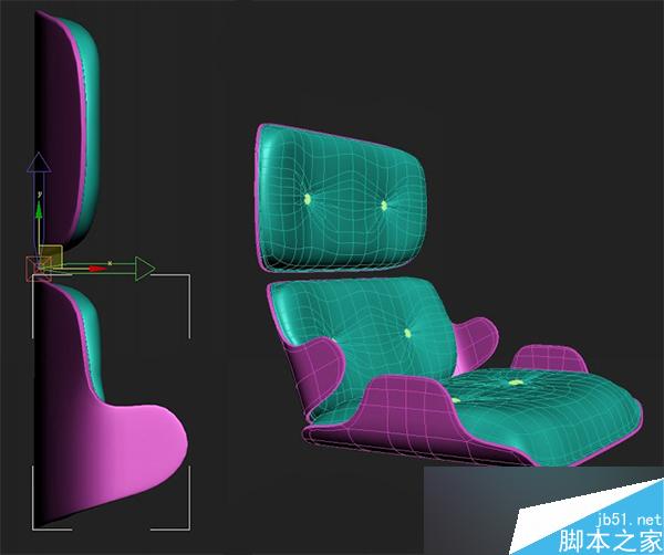 3DSMAX打造休閑椅模型 武林網 3DSMAX建模教程