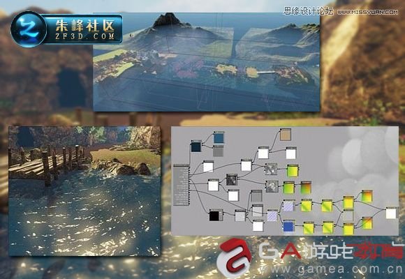  3DMAX制作仙靈島動漫場景過程賞析,