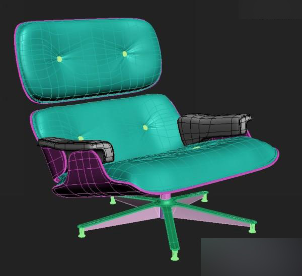 3DSMAX打造休閑椅模型 武林網 3DSMAX建模教程