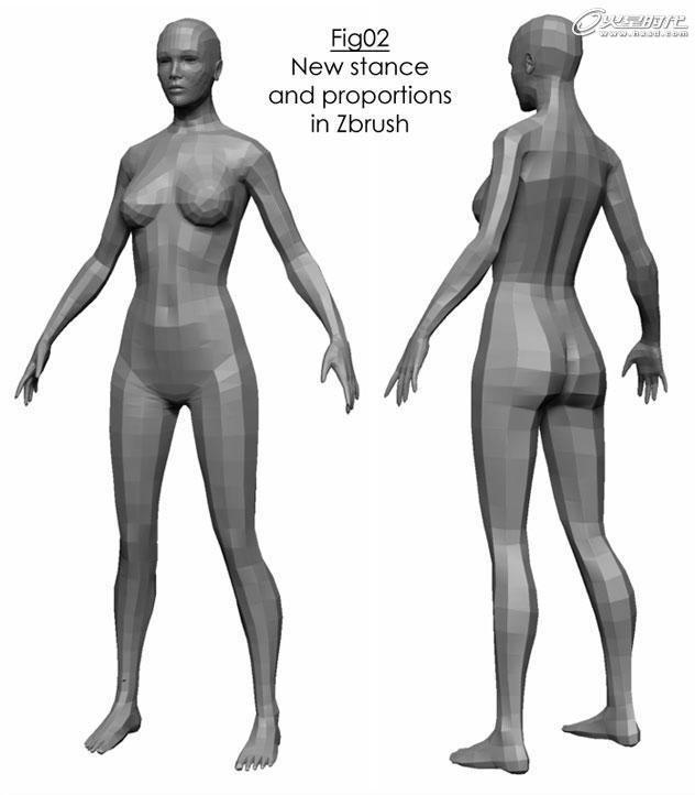MAX打造次世代女機器人角色 武林網 3DSMAX建模教程