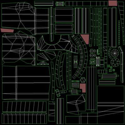 3DSMAX制作游戲場景《世界之橋》 武林網 3DSMAX材質貼圖教程12.jpg