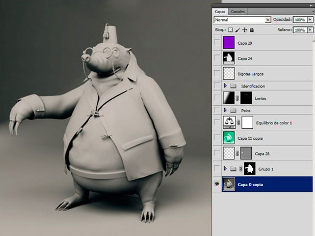 3ds Max制作摩洛哥鼴鼠《Morocco Topo》角色教程 武林網 3dsMax角色教程
