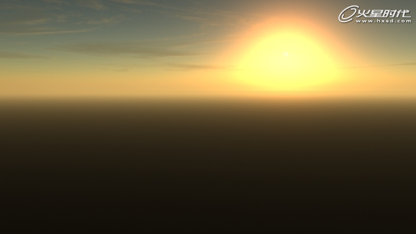 3DSMax打造日出場景 武林網 3DSMAX渲染教程