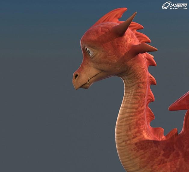 3DSMAX制作可愛卡通小龍角色 武林網 3DSMAX角色教程