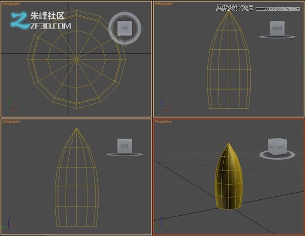 3Dmax制作超酷的子彈打碎玻璃效果圖,