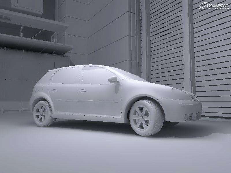 3DSMAX和VRay汽車渲染教程 武林網 3DSMAX渲染教程