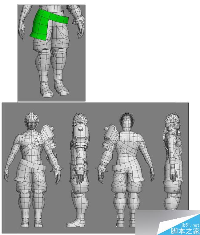 3dmax制作韓國游戲人物模型 武林網 3dsmax教程