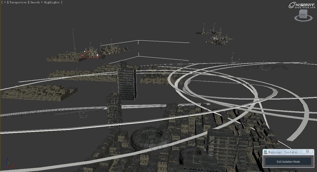 3DSMAX制作未來概念城市 武林網 建模教程