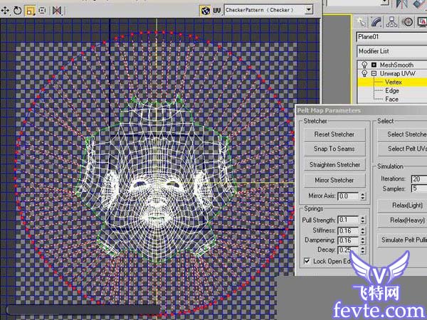 3dsmax的uvw開模方法 武林網 3dsmax角色教程