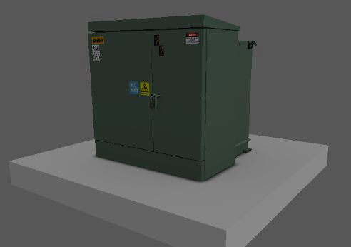 3DSMAX打造舊變電箱材質 武林網 3DSMAX材質貼圖教程