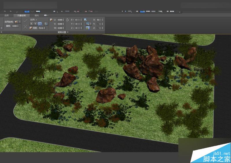 3DMAX制作逼真的石墨工具制作地形,PS教程,思緣教程網