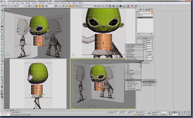 3DSMAX制作卡通印第安人角色 武林網 3DSMAX角色教程