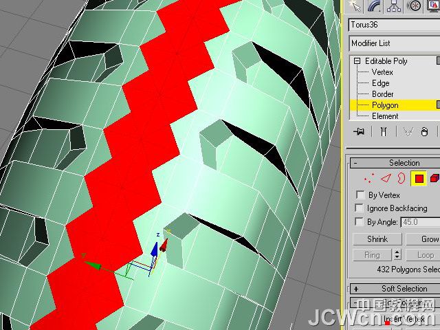 3ds MAX建模實例教程:制作汽車輪胎_jb51.com