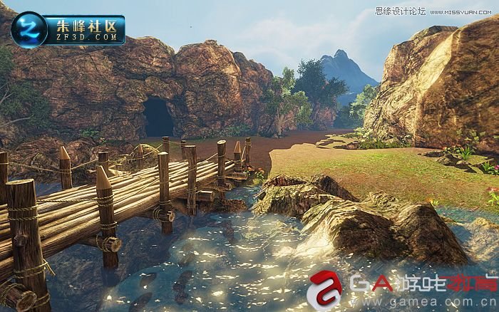  3DMAX制作仙靈島動漫場景過程賞析,