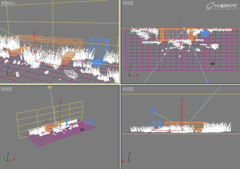 3DSMAX制作夏日小巷一角材質 武林網 3DSMAX材質教程