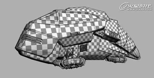 3dsmax打造未來飛行器 武林網 3dsmax建模教程