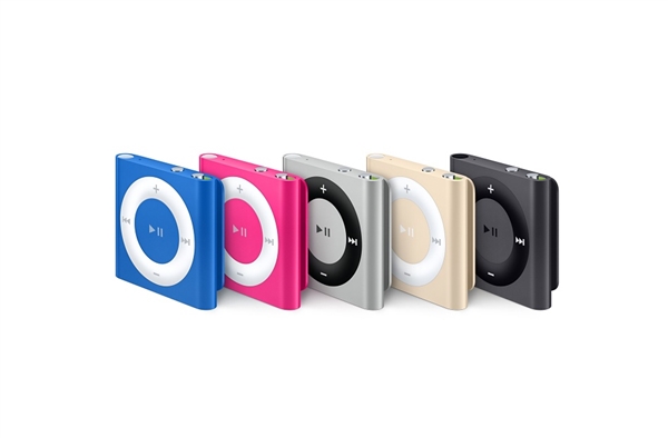 iPod nano、iPod shuffle難得升級：只有新顏色