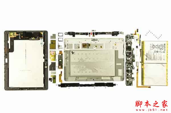 2688元麒麟930 華為10寸10寸指紋平板攬閱M2拆解
